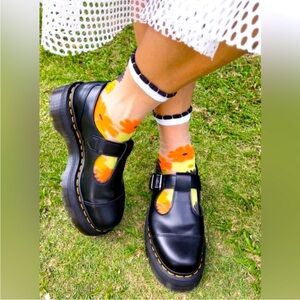 Dr. Martens Bethan Black Platform Mary Jane’s Size 7